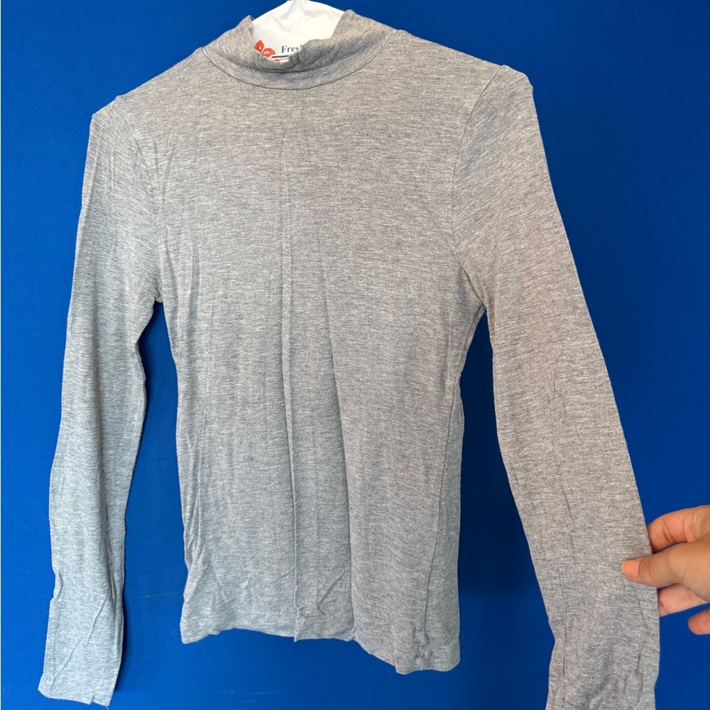 ASOS Gray Long Sleeve Tee
